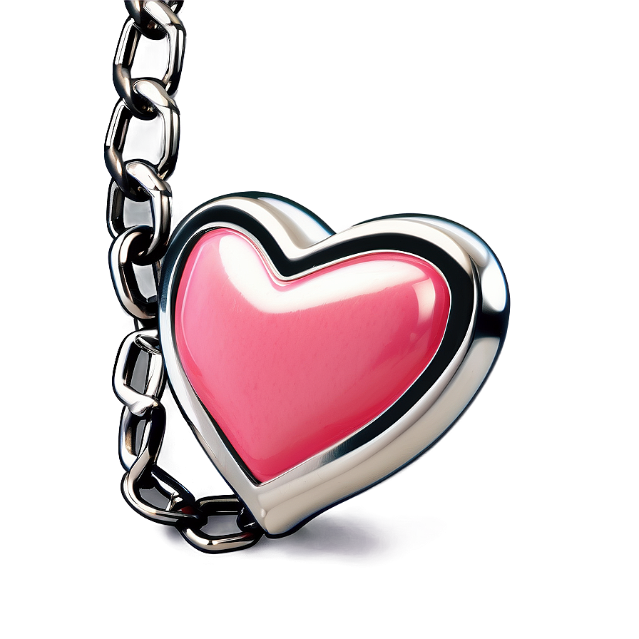 Heart Chain Link Png C PNG Image