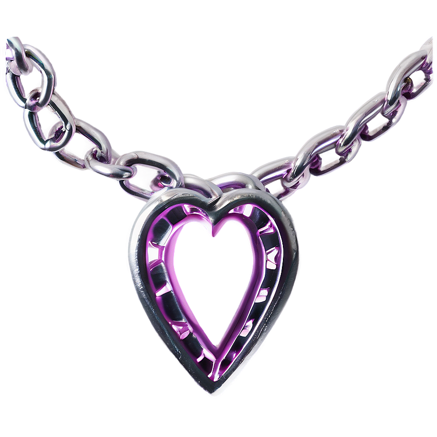 Heart Chain Link Png D PNG Image