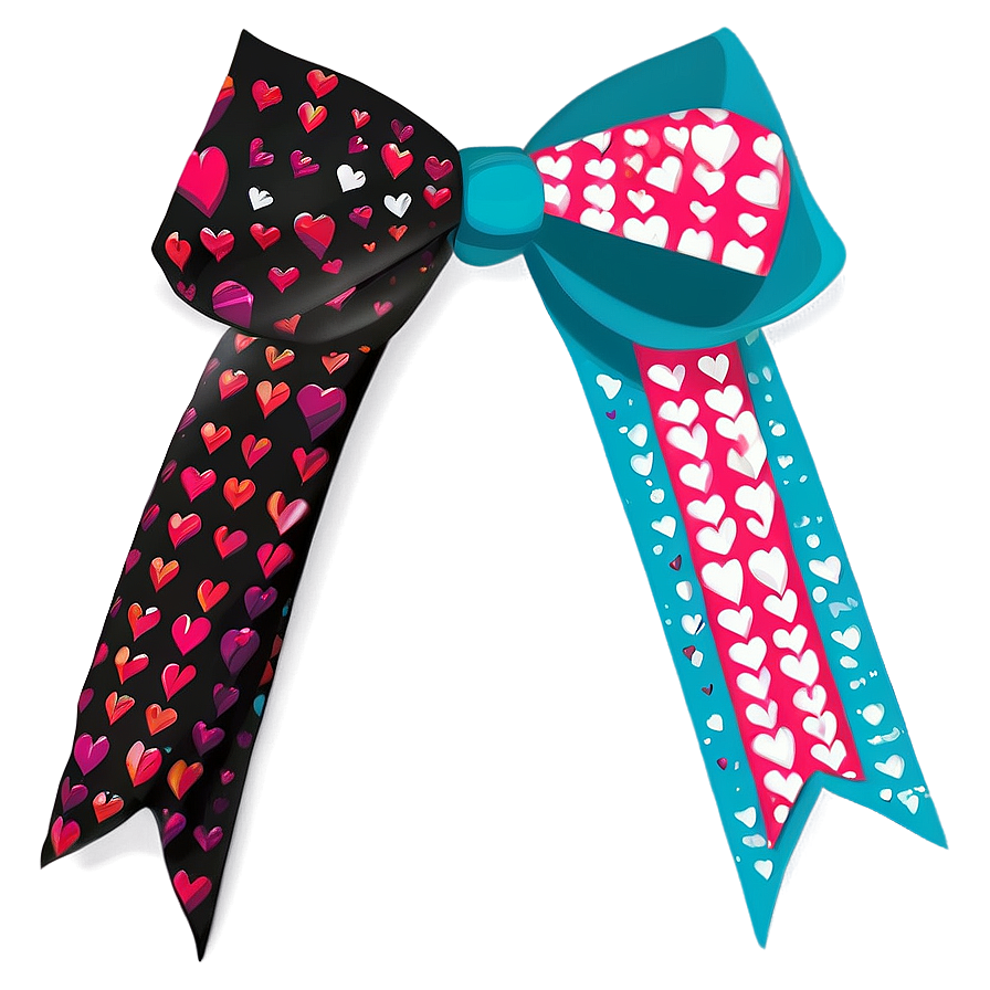 Heart Cheer Bow Png 53 PNG Image