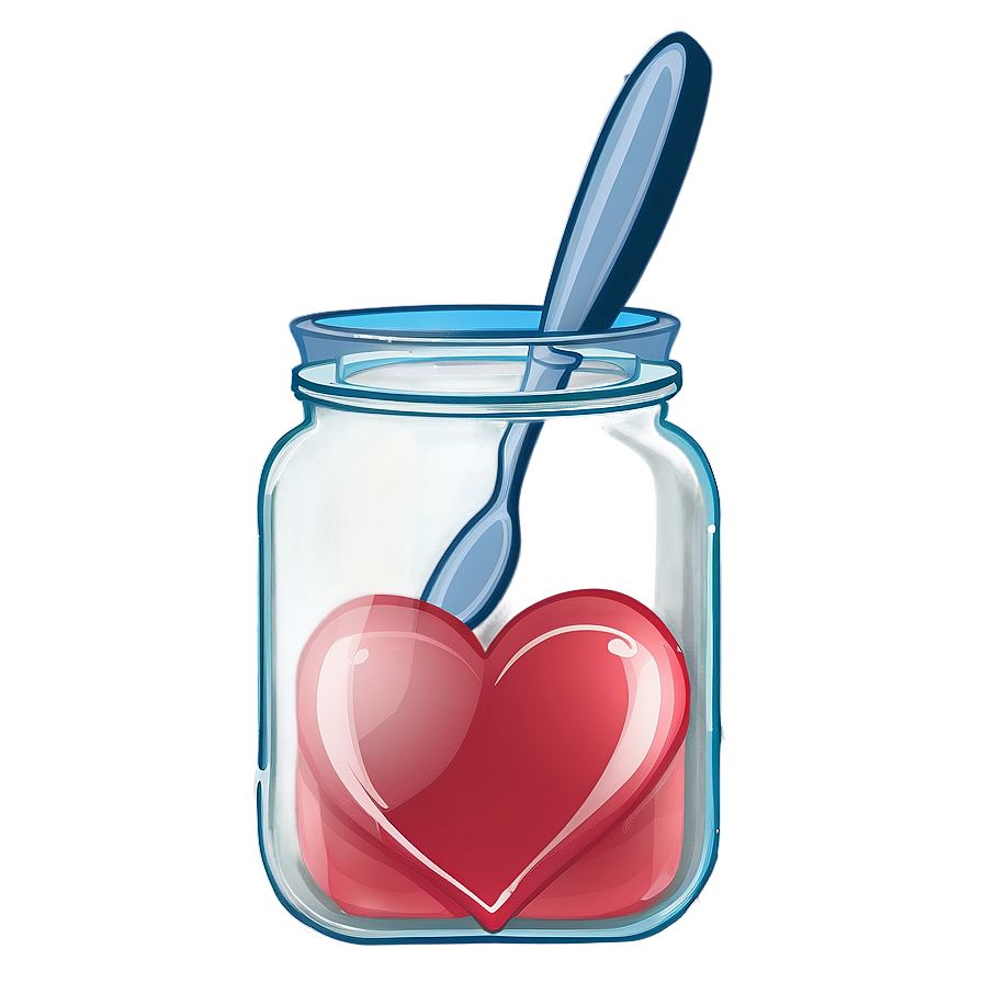 Heart Clipart In Jar Concept Png Lgy33 PNG Image