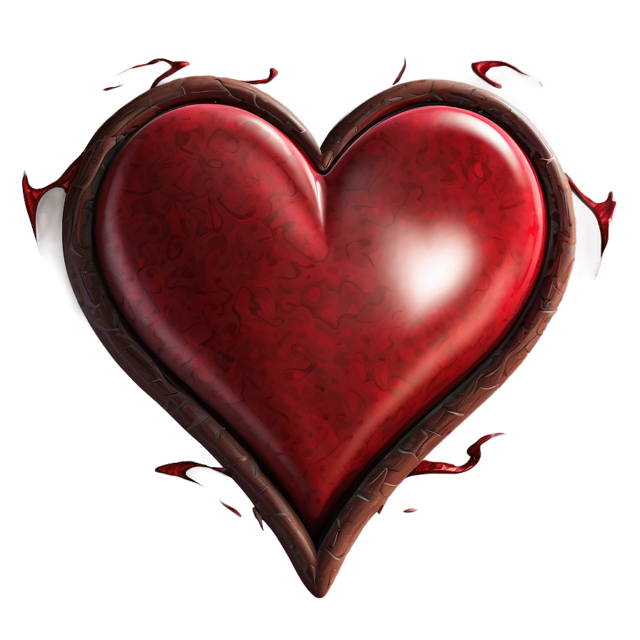 Heart Design Artwork Png Stl50 PNG Image