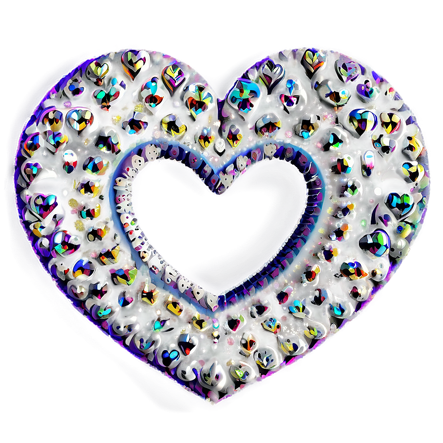 Heart Doodle Pattern Png 74 PNG Image