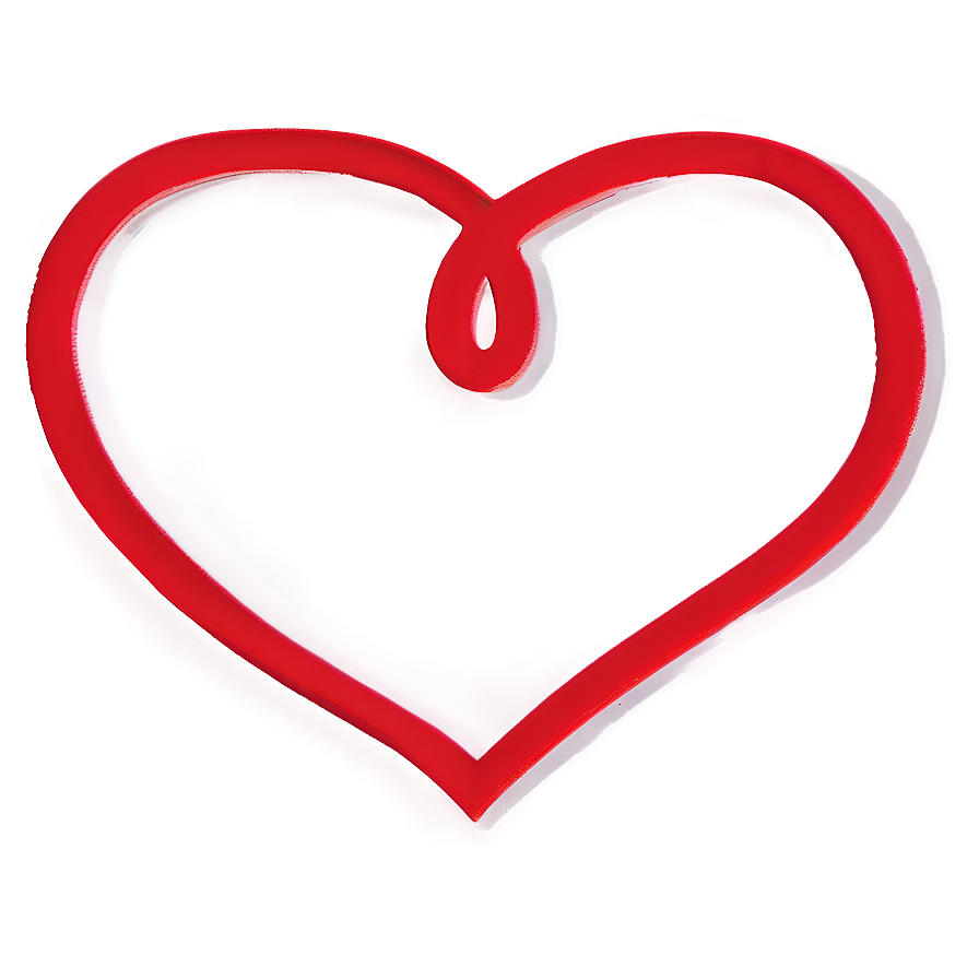 Heart Drawing Simple Png Npy84 PNG Image