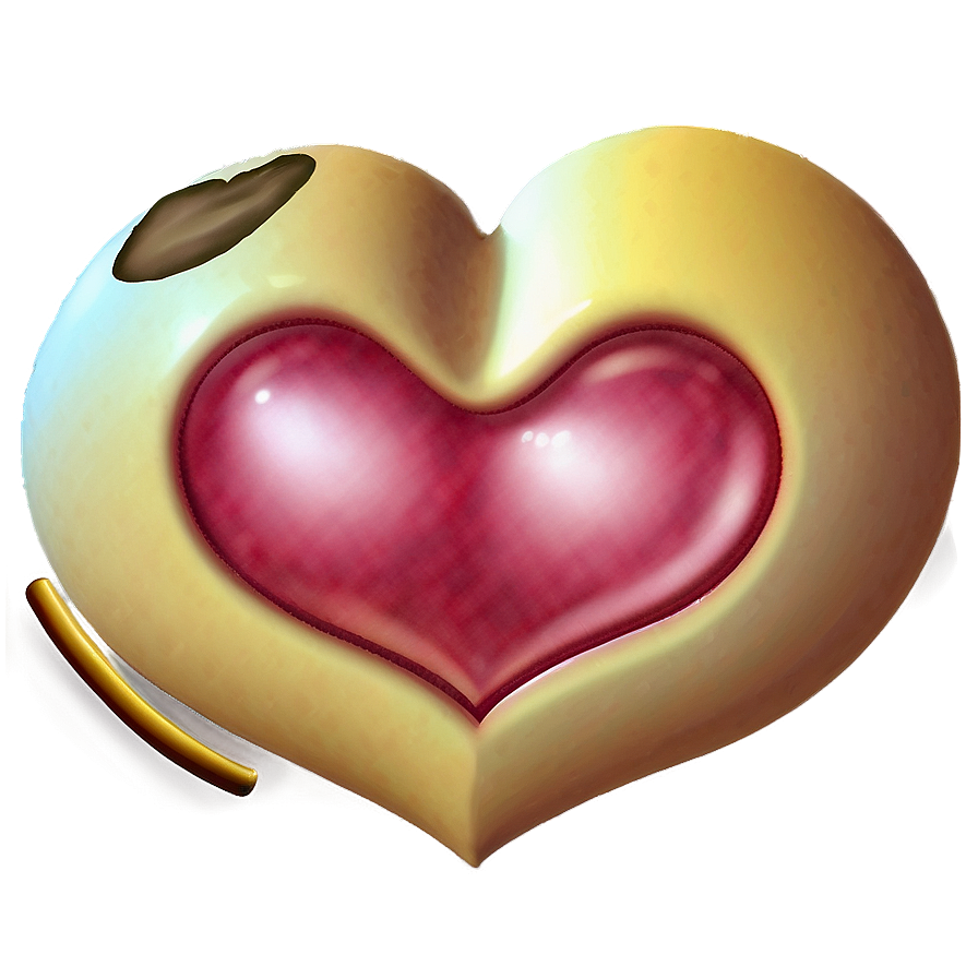 Heart Emoji Expression Png D PNG Image