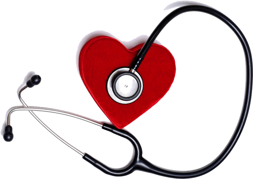 Heart Health Stethoscope PNG Image