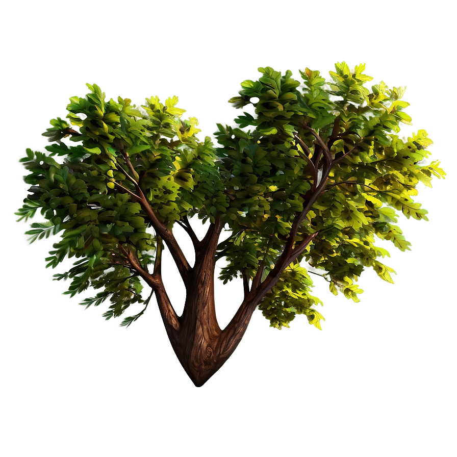 Heart In Nature Scene Png B PNG Image