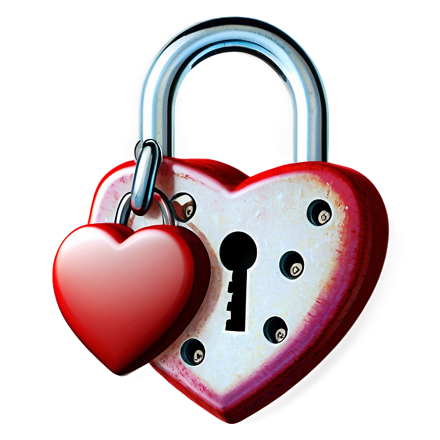 Heart Lock And Key Png C PNG Image