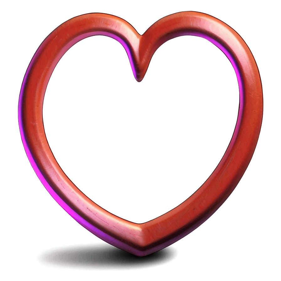 Heart Pencil Art Png Lvn3 PNG Image