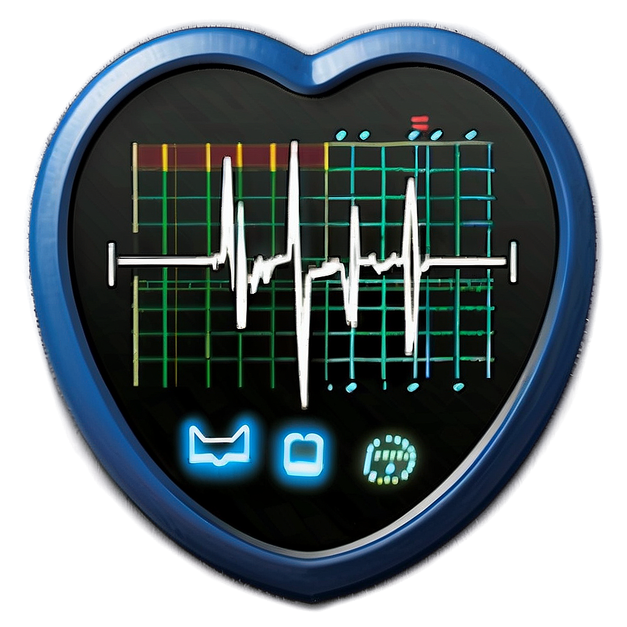 Heart Pulse Monitor Png Alg PNG Image