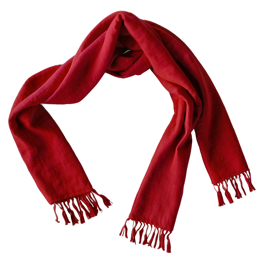 Heart Red Scarf Png Skm PNG Image