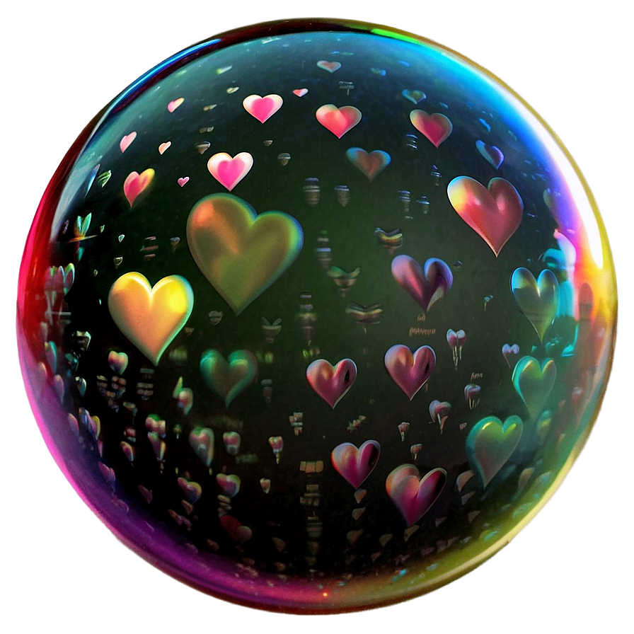 Heart Shaped Bubble Png Ttu PNG Image