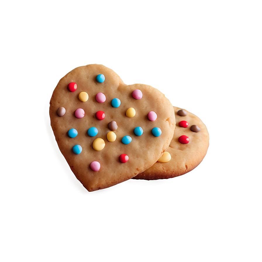 Heart Shaped Cookie Png Xao PNG Image