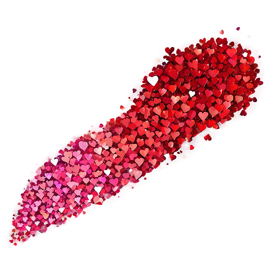 Heart-shaped Glitter Line Png 54 PNG Image