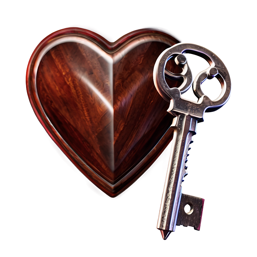 Heart Shaped Keys Png 05242024 PNG Image