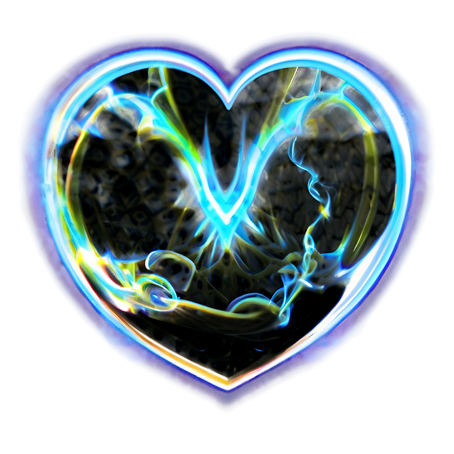 Heart Smoke Overlay Png Buk PNG Image