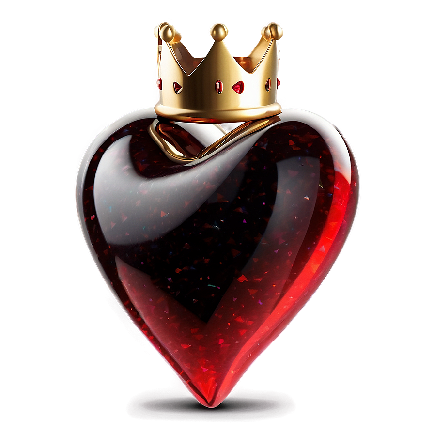 Heart With Crown Png A PNG Image