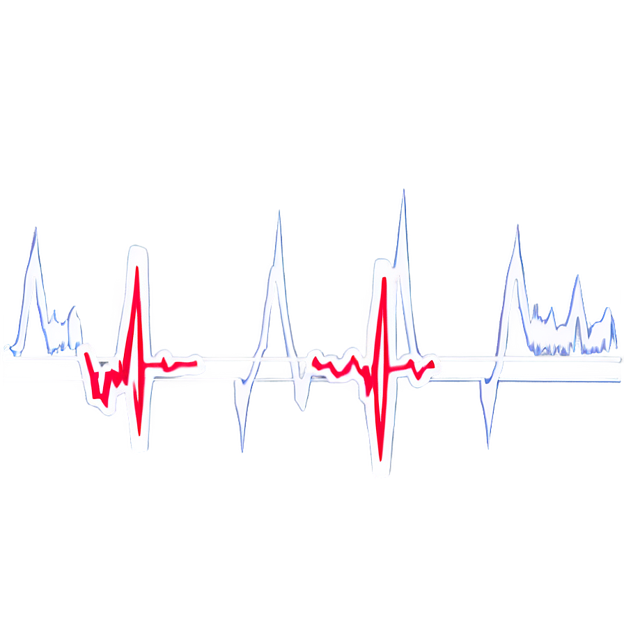 Heartbeat Ekg For Fitness Png 9 PNG Image