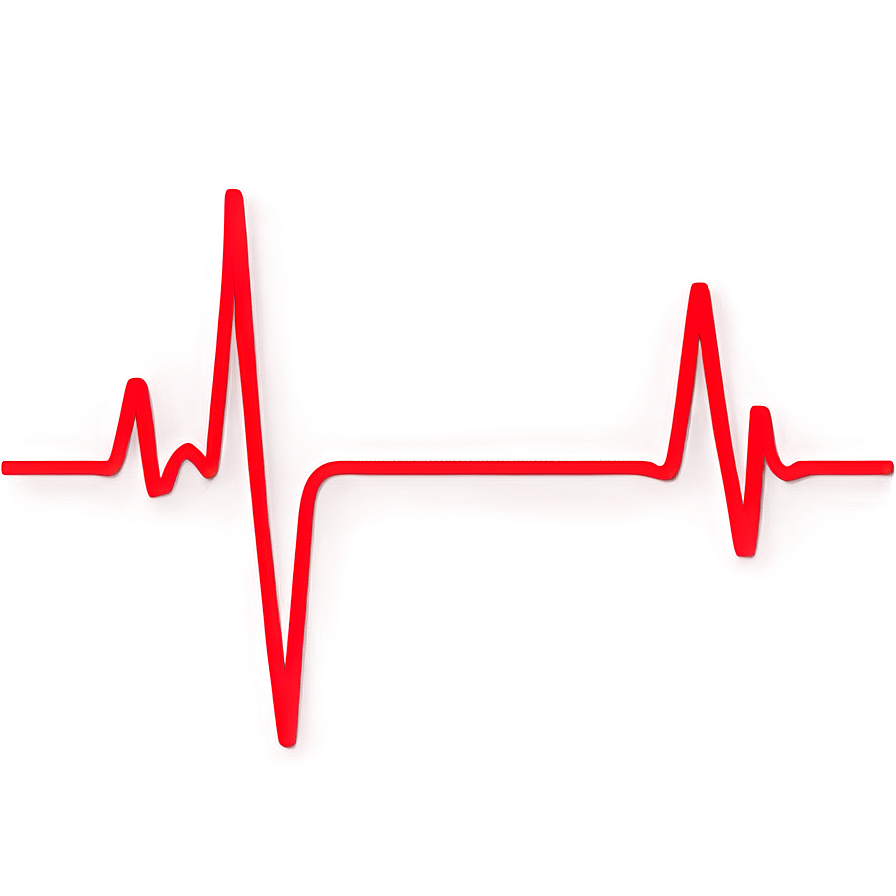 Heartbeat Line For Health App Png Pps PNG Image