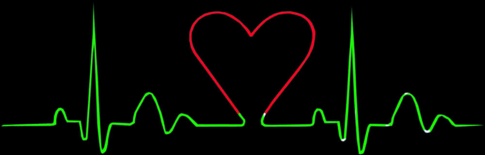 Heartbeat Love Electrocardiogram PNG Image