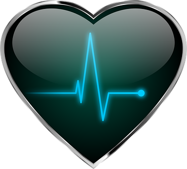 Heartbeatin Love Graphic PNG Image