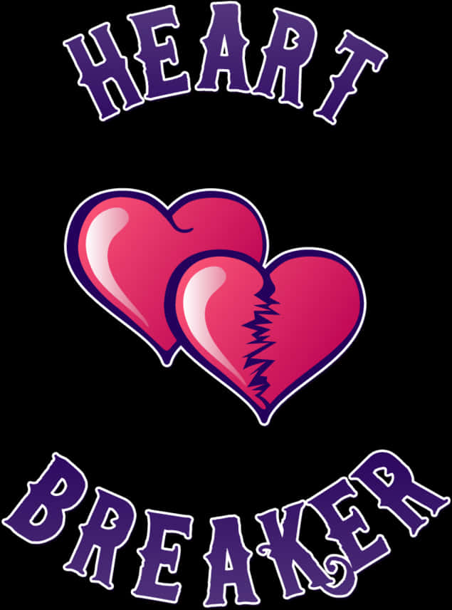 Heartbreaker Tattoo Design PNG Image