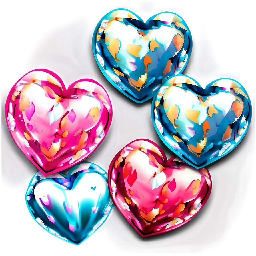 Hearts Clipart Png 58 PNG Image