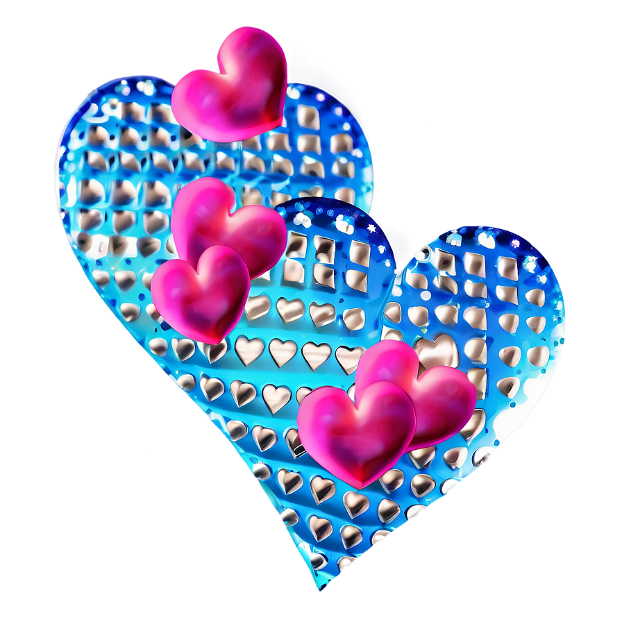 Hearts Confetti Png Fvv PNG Image