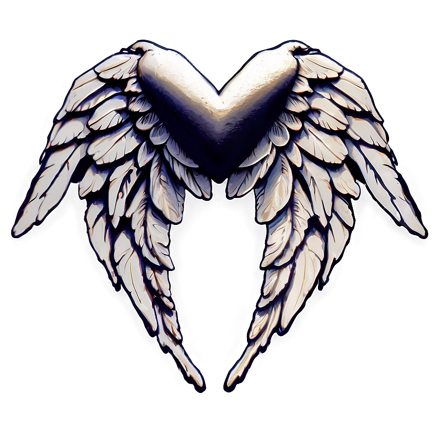 Hearts With Wings Png 05032024 PNG Image