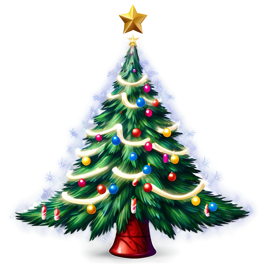 Heartwarming Christmas Tree Png 06252024 PNG Image