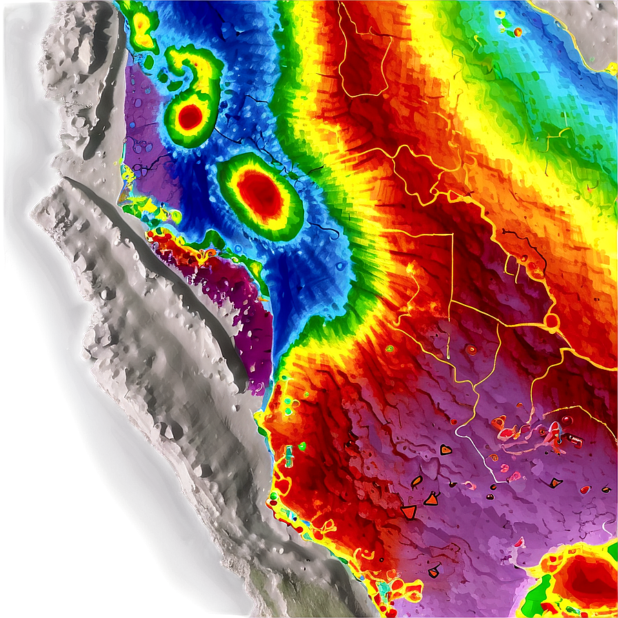 Heat Map In Earthquake Risk Zones Png 06282024 PNG Image