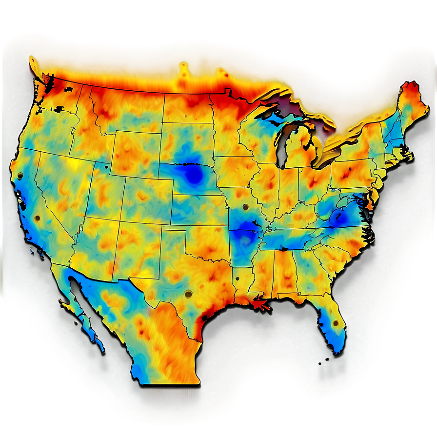 Heat Map Of Cosmic Background Radiation Png 95 PNG Image