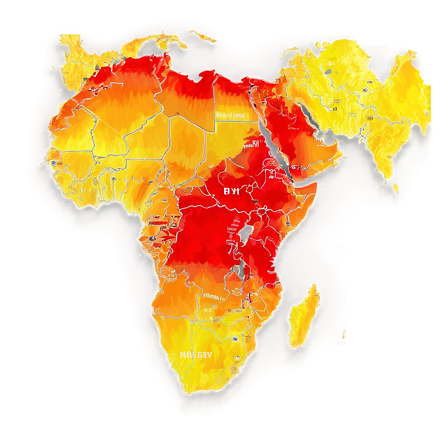 Heat Map Of World Population Density Png 30 PNG Image