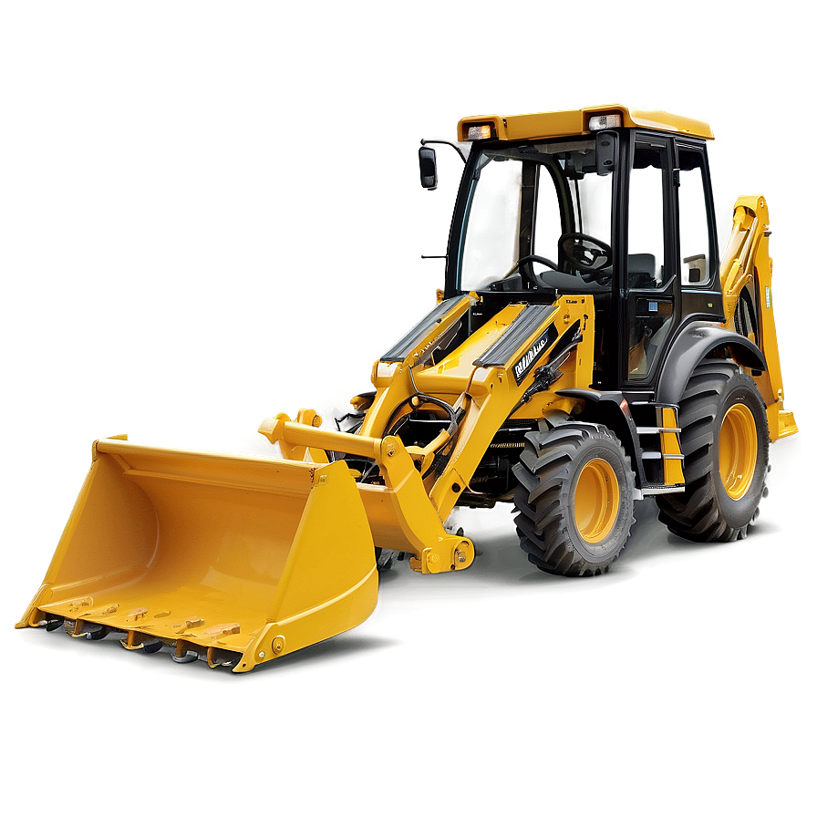 Heavy Duty Backhoe Png 06272024 PNG Image