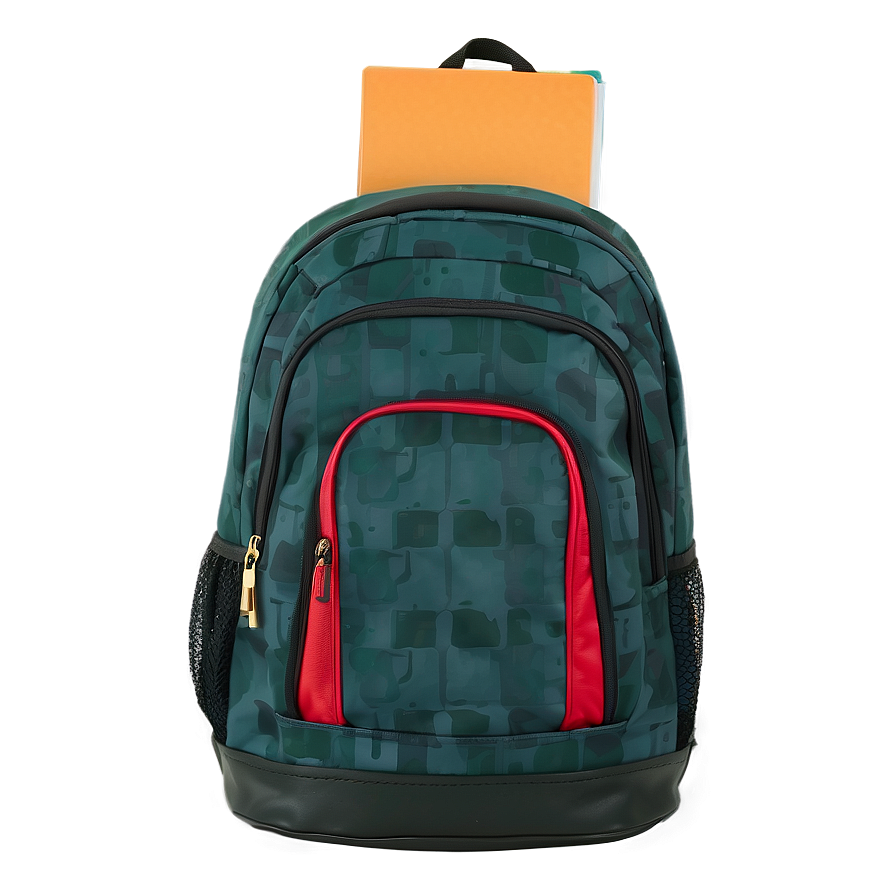 Heavy-duty Book Bag School Png Cbc PNG Image