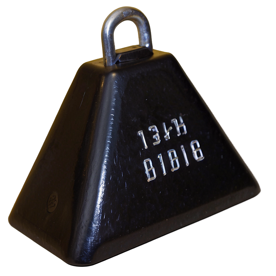 Heavy-duty Cowbell Png 06132024 PNG Image