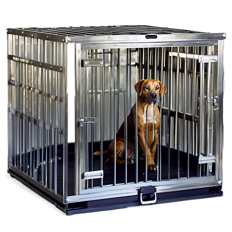 Heavy Duty Dog Cage Png 05252024 PNG Image