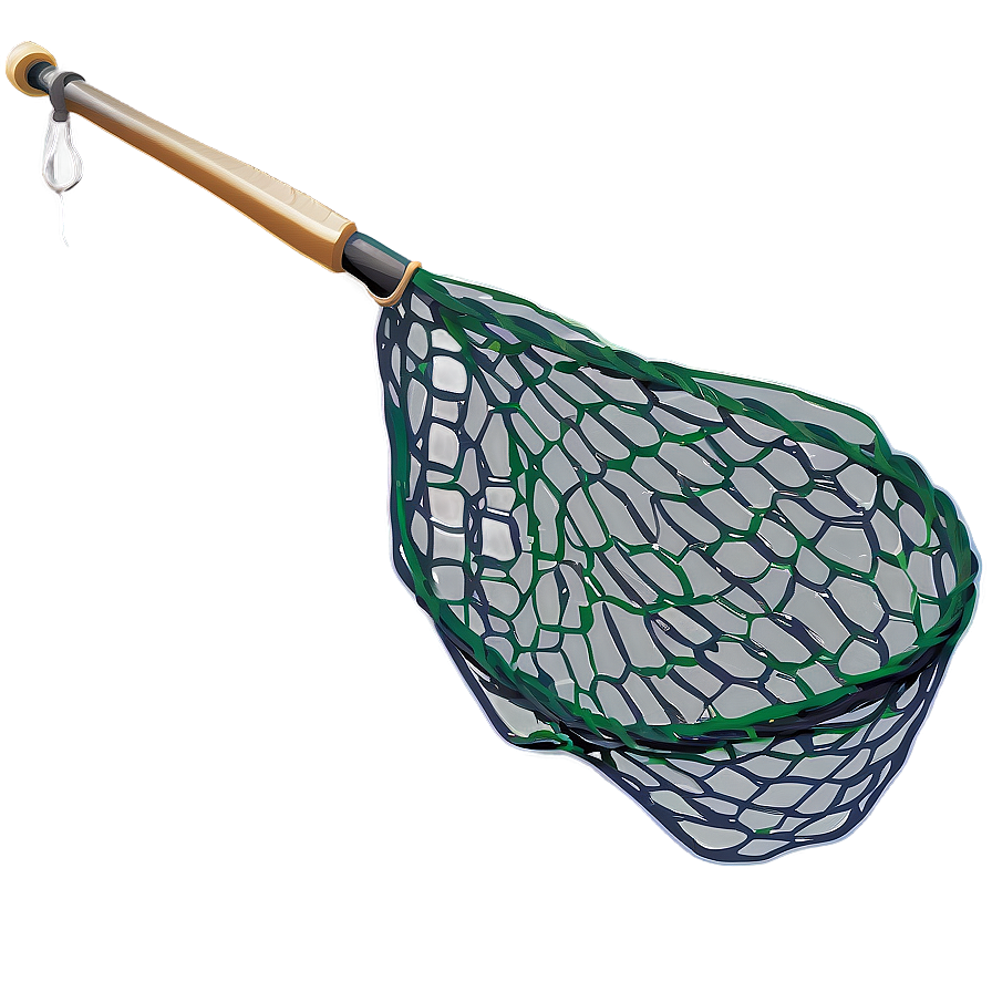 Heavy-duty Fishing Net Illustration Png Nlf97 PNG Image