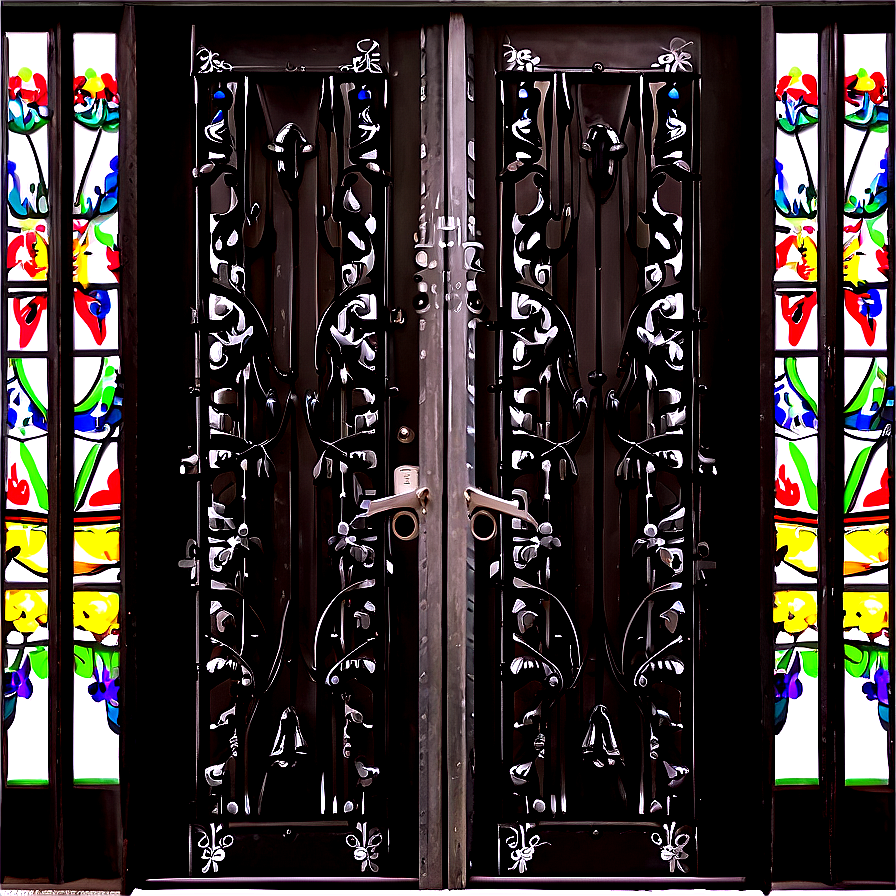 Heavy Duty Iron Door Png 18 PNG Image