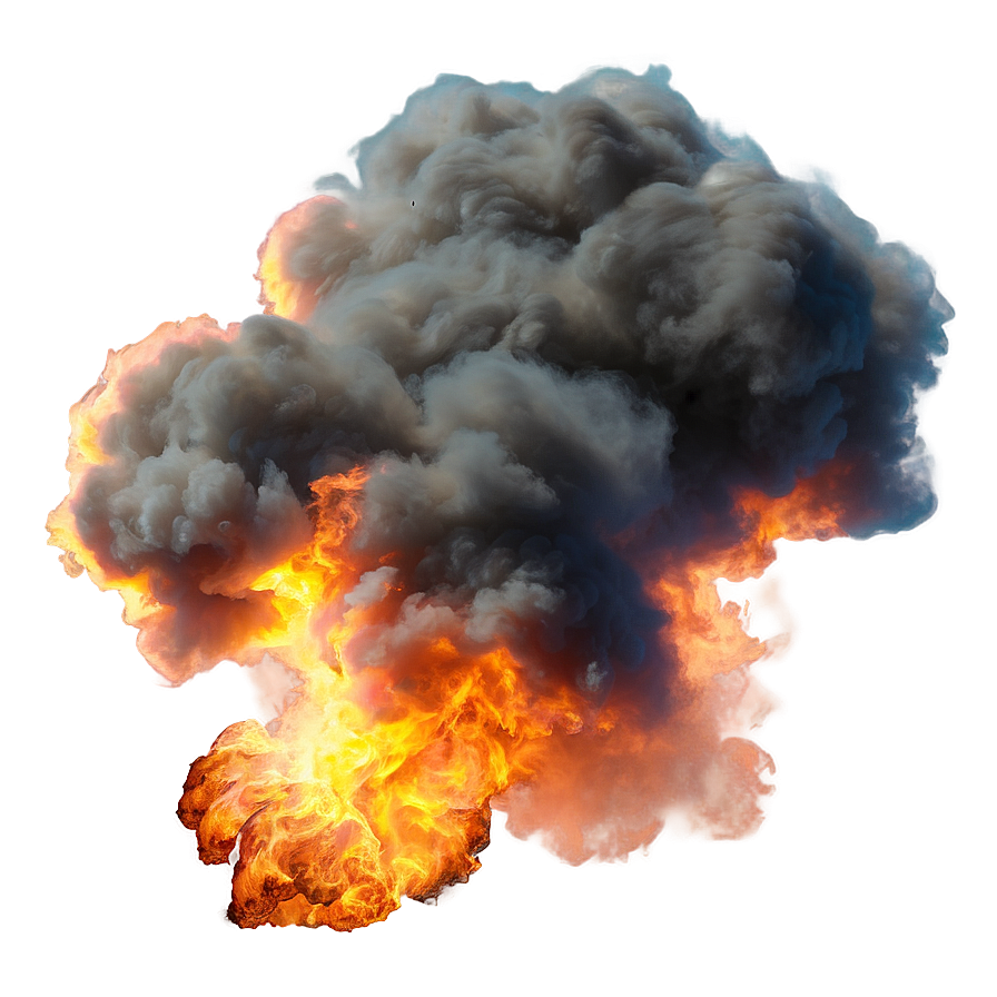 Heavy Fire Smoke Png 35 PNG Image