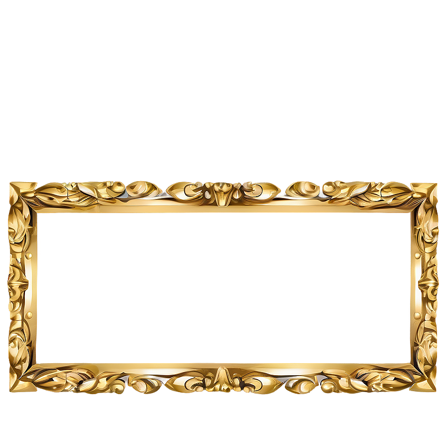 Heavy Gold Frame Png Tfn PNG Image