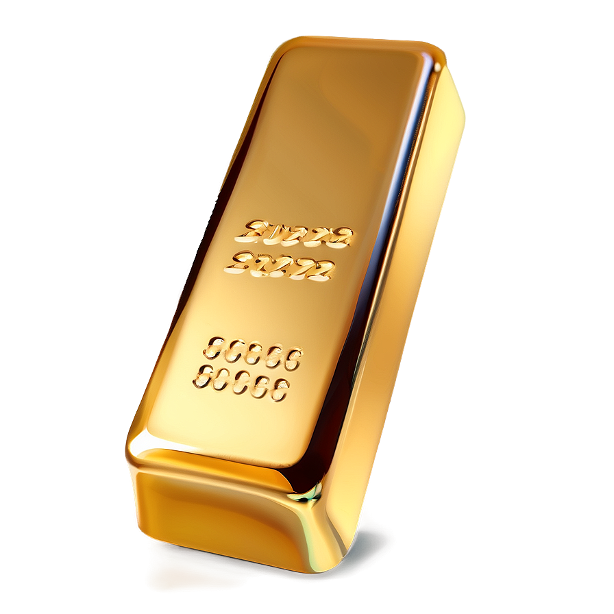 Heavy Gold Ingot Png Jlt48 PNG Image