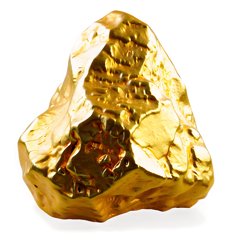 Heavy Gold Nugget Png 2 PNG Image