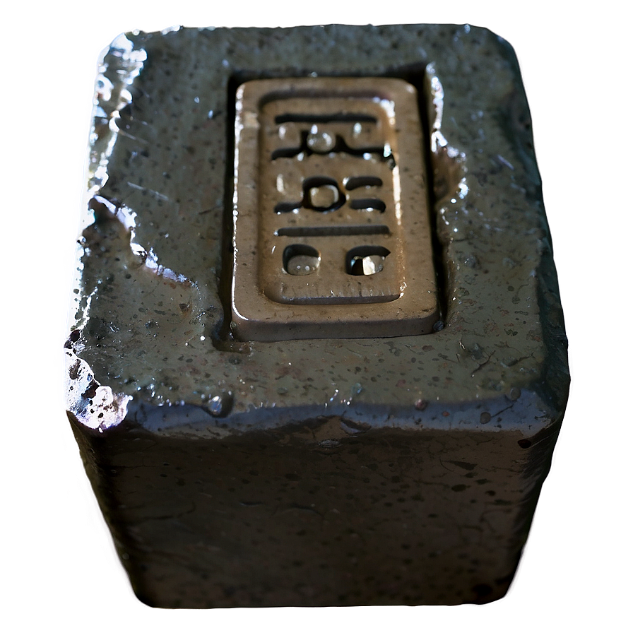 Heavy Iron Ingot Object Png Dmg30 PNG Image