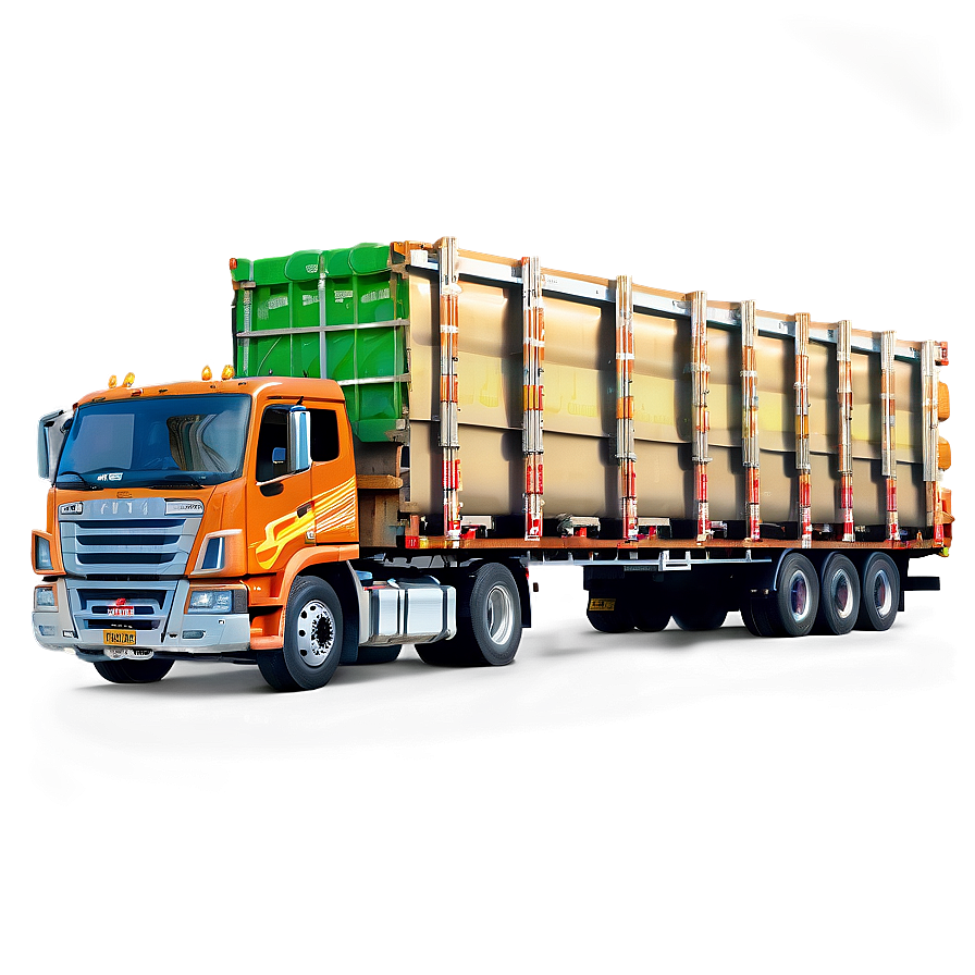 Heavy Load Trucker Png Iwb PNG Image