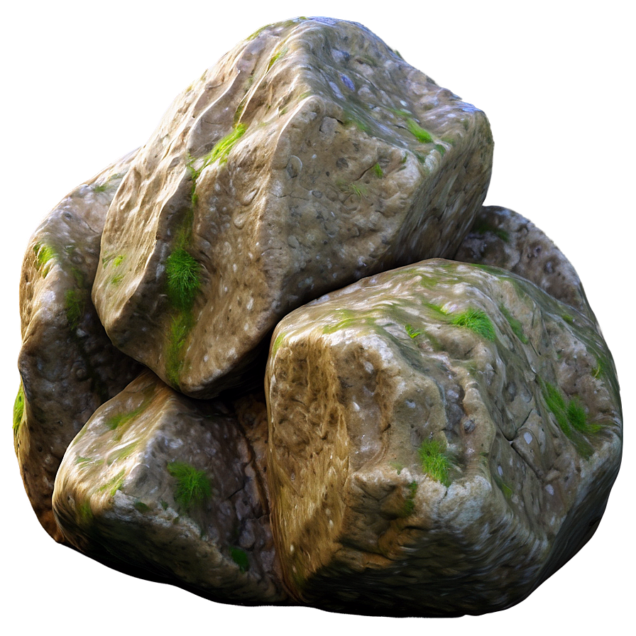 Heavy Rock Boulders Png Jsn4 PNG Image