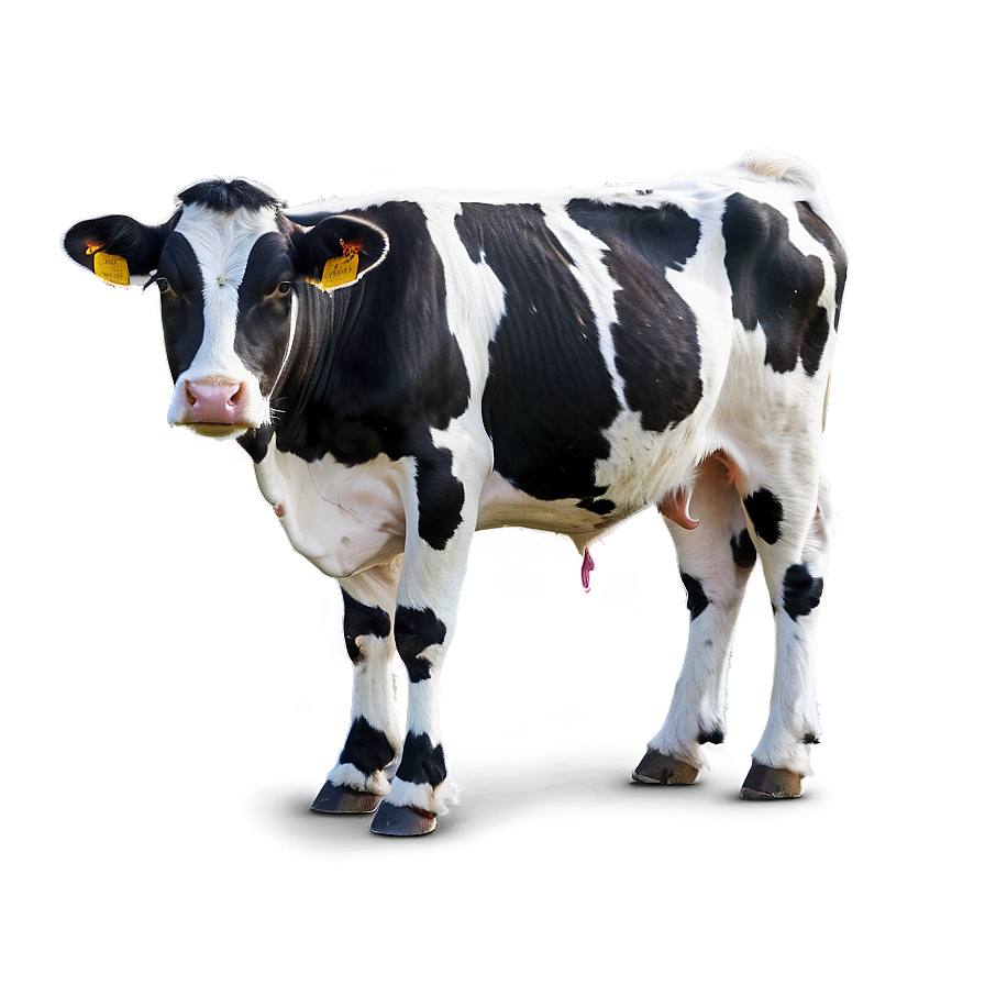 Heifer With Milk Bucket Png Egt27 PNG Image