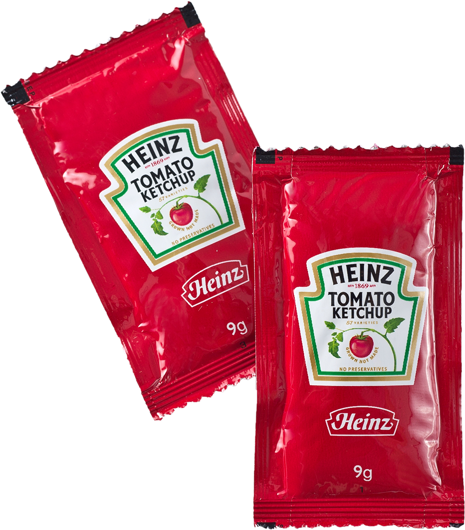 Heinz Ketchup Packets Image PNG Image