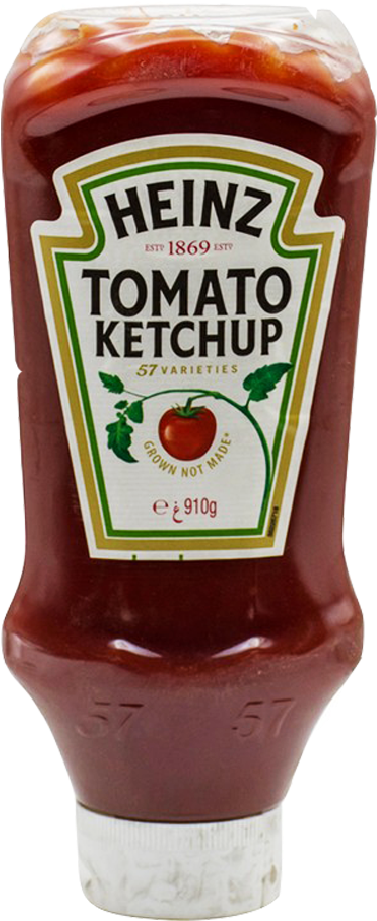 Heinz Tomato Ketchup Bottle PNG Image