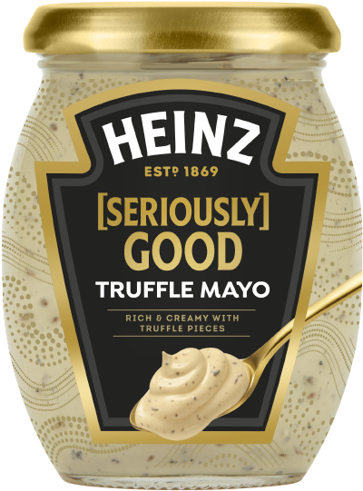 Heinz Truffle Mayo Jar PNG Image