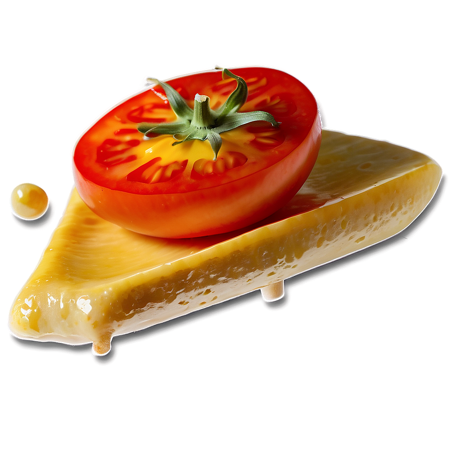 Heirloom Tomato Slice Png Hje PNG Image